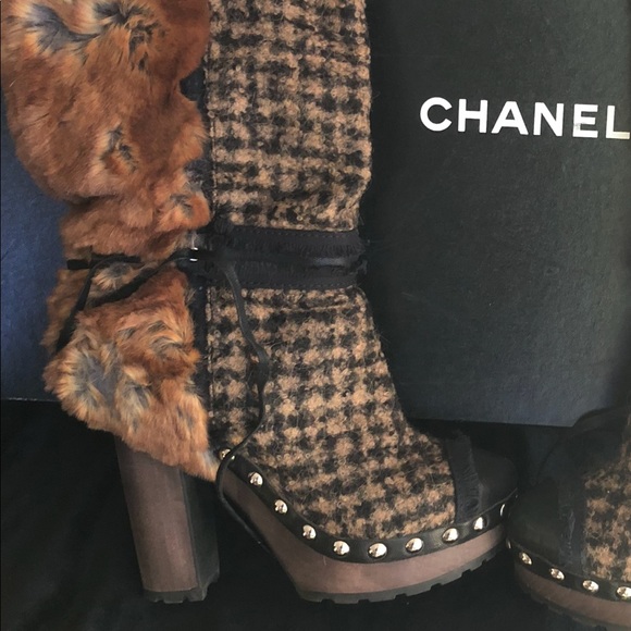 Authentic CHANEL RUNWAY Boots - Picture 4 of 8